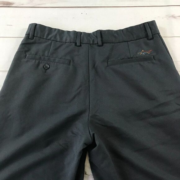 Greg Norman Tasso Elba Men Dark Gray Shorts Size 32 - Picture 5 of 14
